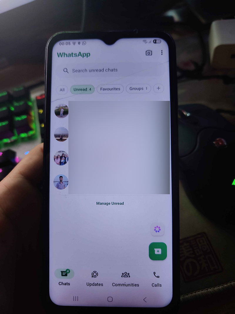 WhatsApp Account Cross-Confirmation
